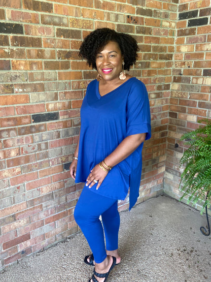 Light Navy Lounge Set