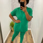 Kelly Green Lounge Set