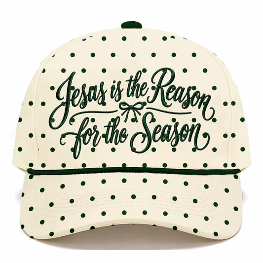 Jesus Is The Reason Polka Dot Hat *CIJ SPECIAL*