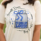 Small Town Big Spirit Royal Tee