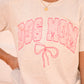 Dog Mom Bow Tee