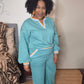Teal Knit Set