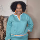 Teal Knit Set