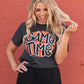Game Time Basketball Tee