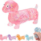 Glitter Weenie Dog Squishy - Pre Order - June 22-26 Shipment
