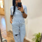 Ash Blue Pants Set