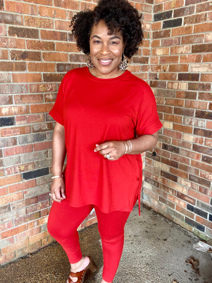 The Perfect Red Lounge Set