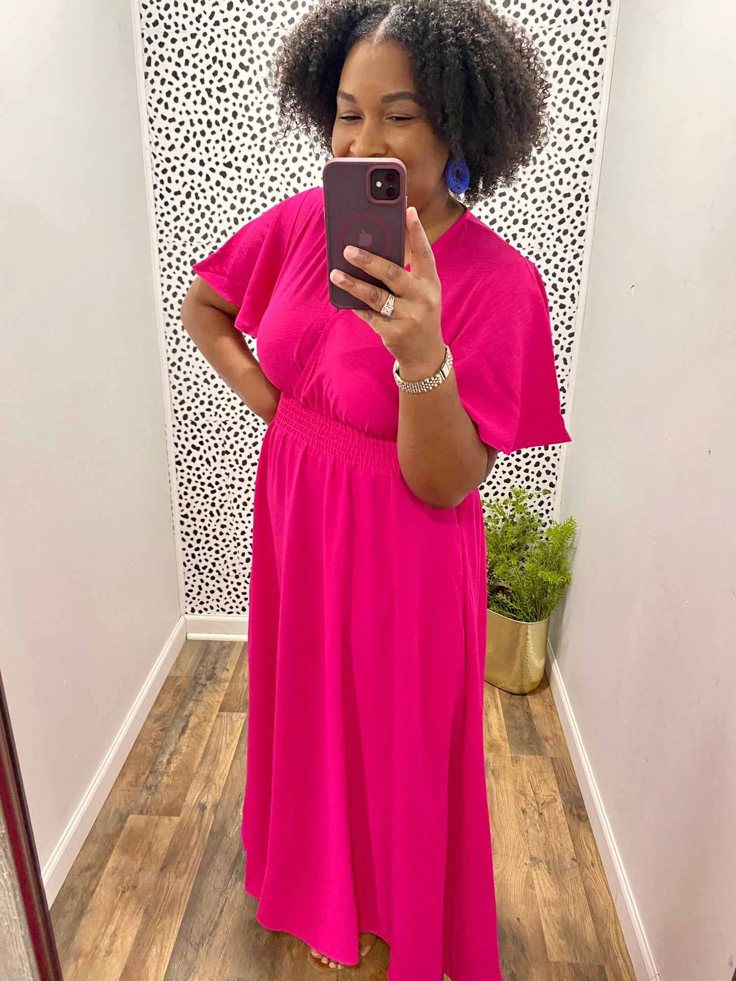 Pink Maxi Dress