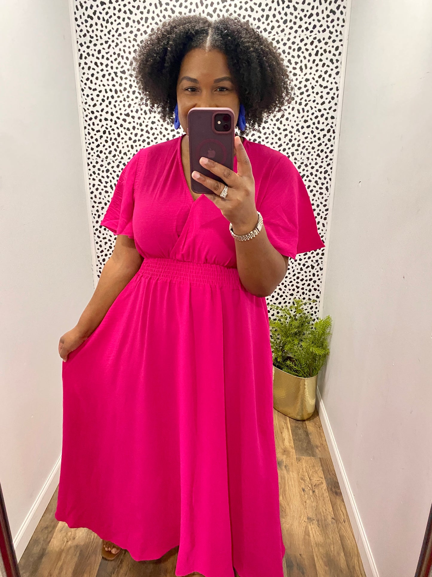 Pink Maxi Dress