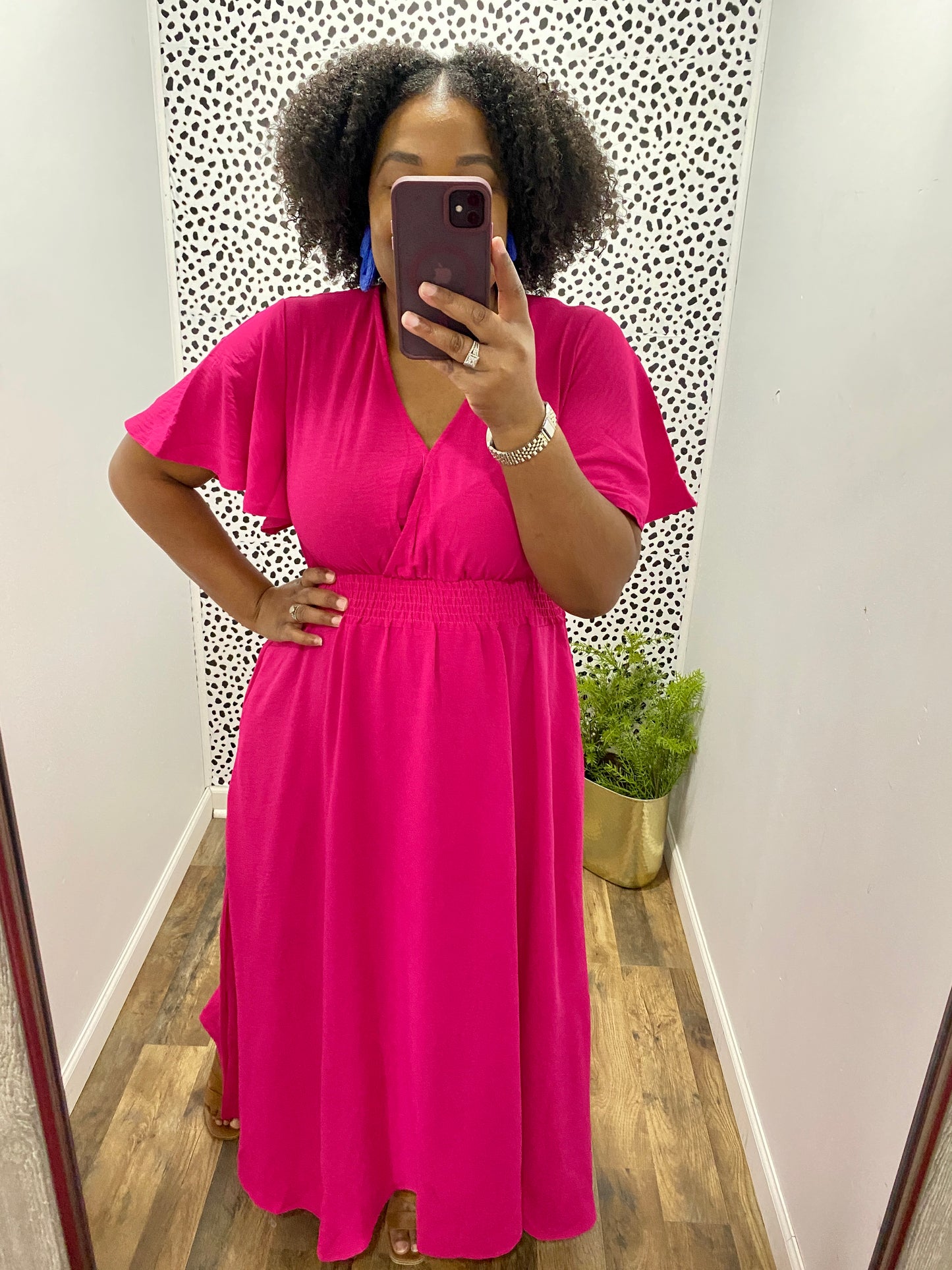 Pink Maxi Dress