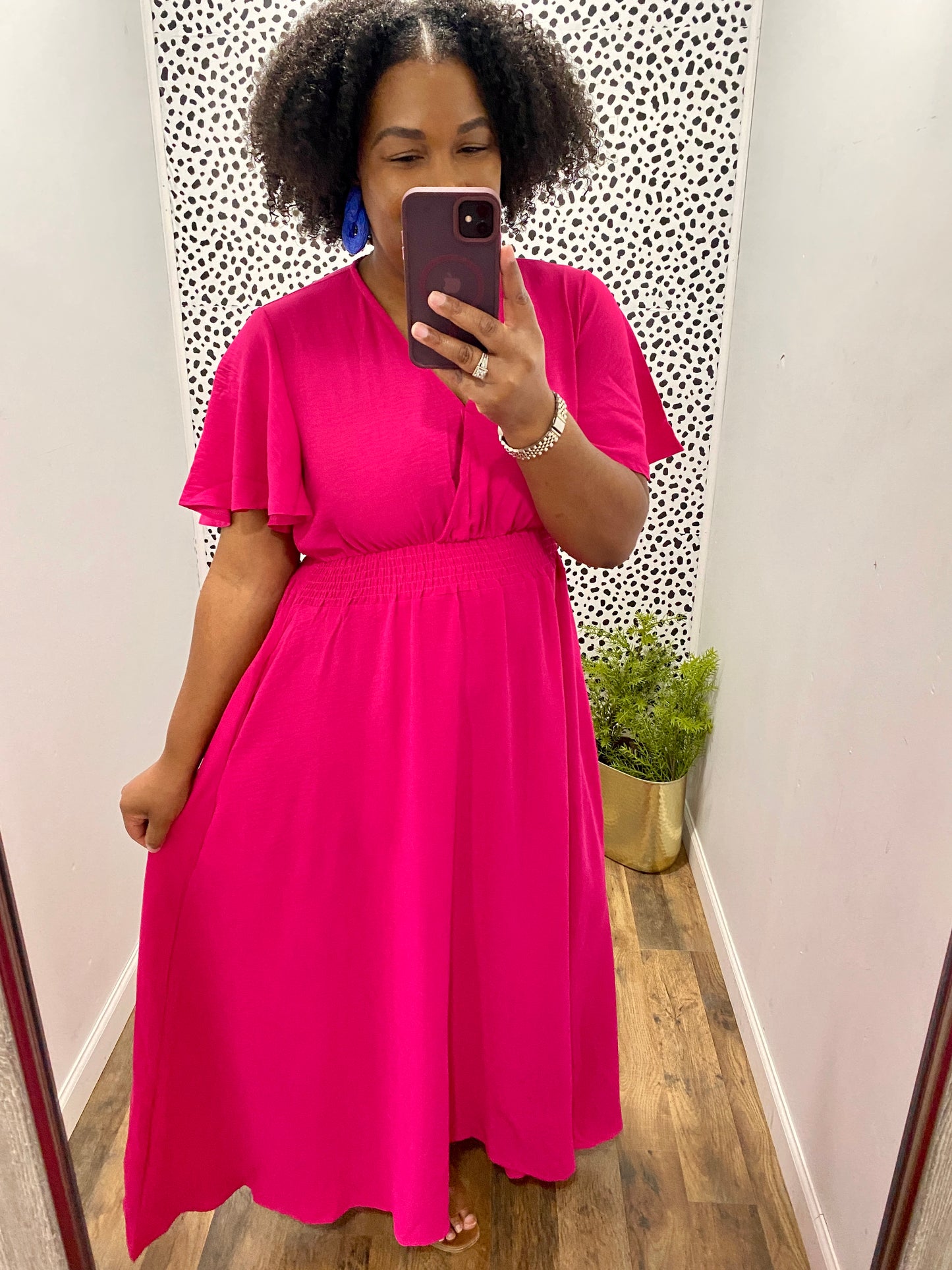 Pink Maxi Dress