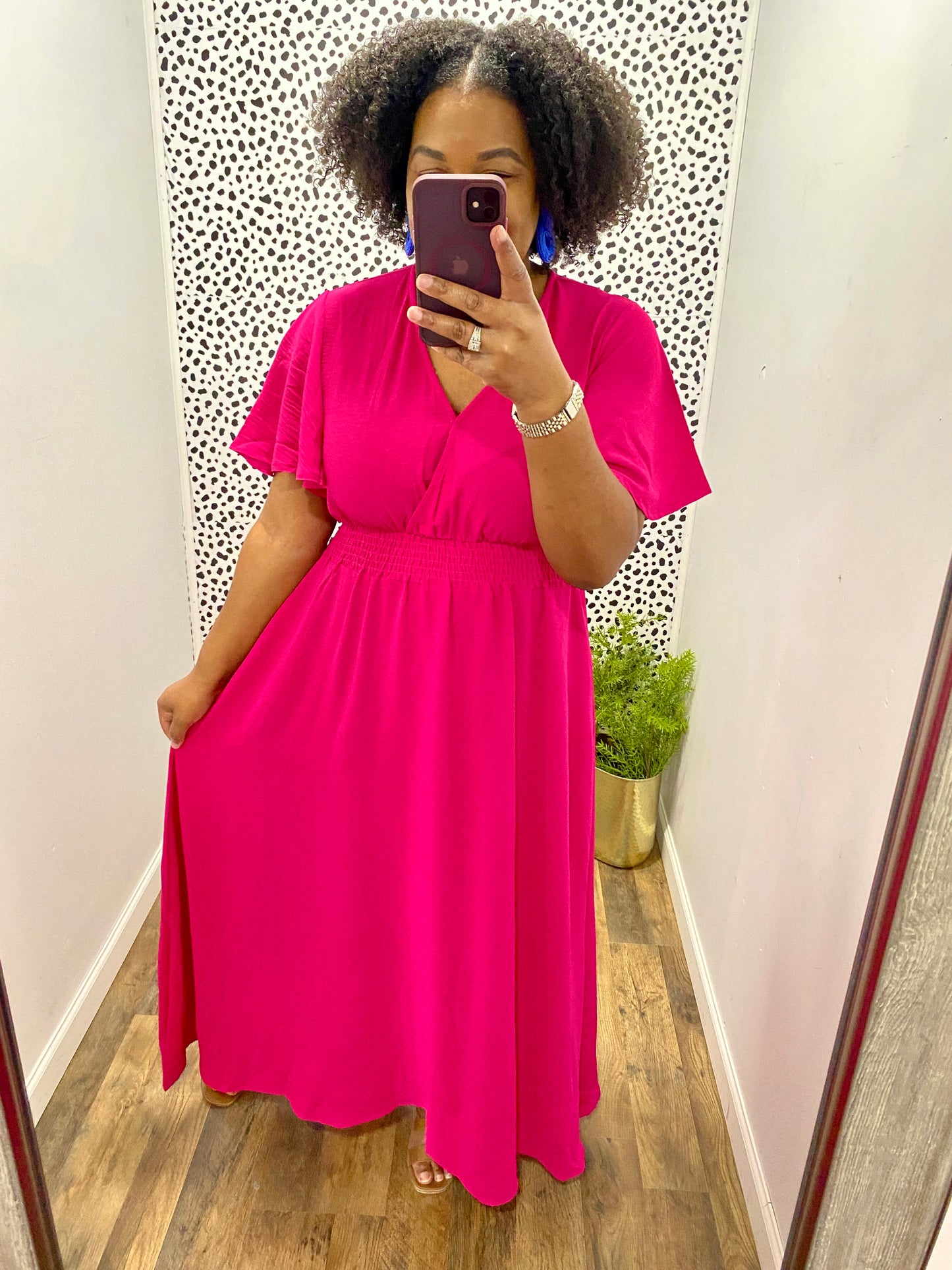 Pink Maxi Dress