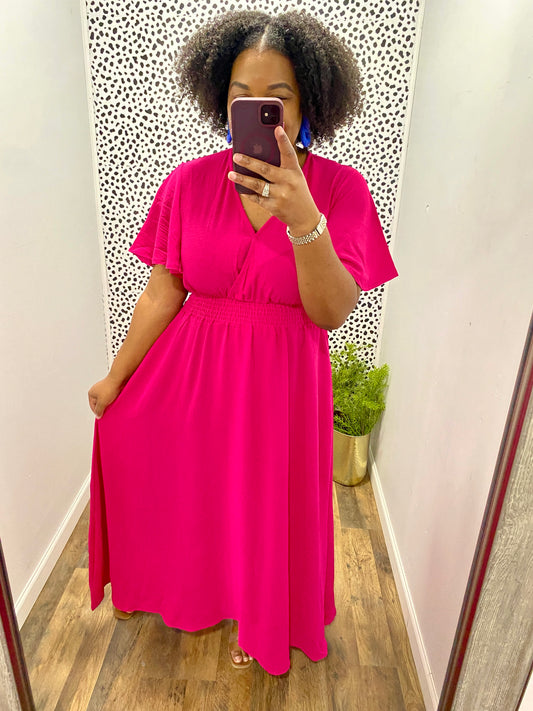 Pink Maxi Dress