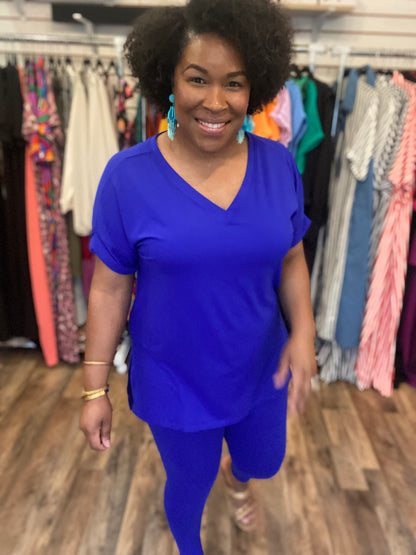 Bright Blue Lounge Set