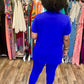 Bright Blue Lounge Set