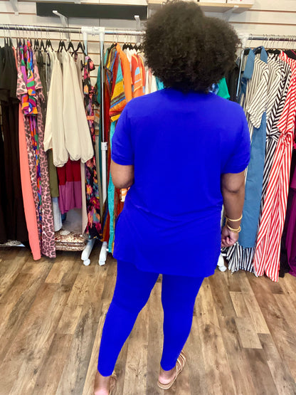 Bright Blue Lounge Set