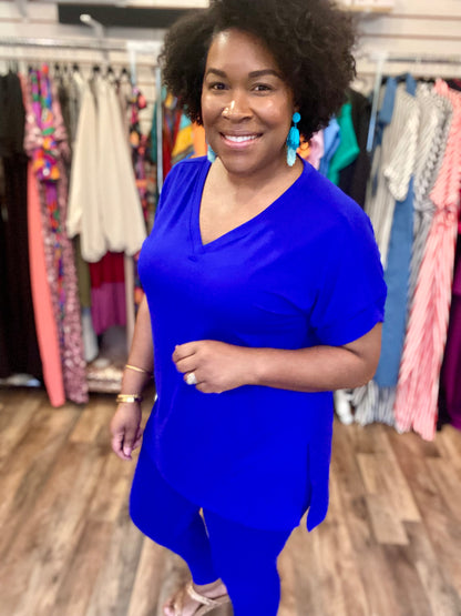 Bright Blue Lounge Set