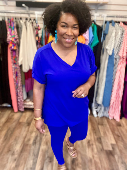 Bright Blue Lounge Set
