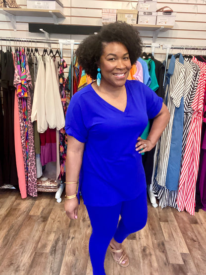 Bright Blue Lounge Set
