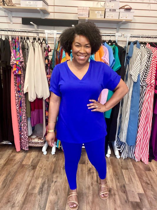 Bright Blue Lounge Set