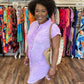 Lavender Linen Dress