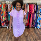 Lavender Linen Dress