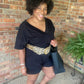 Drop Shoulder Romper