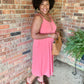 Coral Maxi Dress
