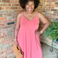 Coral Maxi Dress