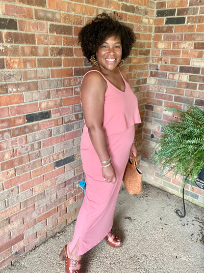 Layered Tank Dress