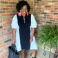 Puff Sleeve Midi Dress