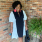 Puff Sleeve Midi Dress