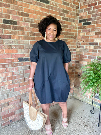 Black Bubble Dress