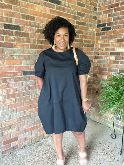Black Bubble Dress