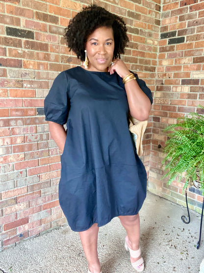Black Bubble Dress
