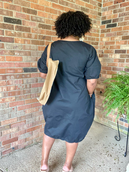 Black Bubble Dress