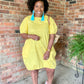 Yellow Bubble Dress