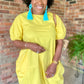 Yellow Bubble Dress