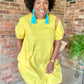 Yellow Bubble Dress