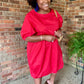 Red Bubble Dress