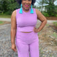Lilac Crinkle Set