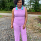 Lilac Crinkle Set