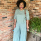 Sage Ribbed Set