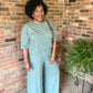 Sage Ribbed Set