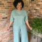 Sage Ribbed Set