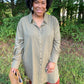 Olive Shirt Dress