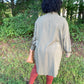 Olive Shirt Dress