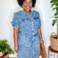 Denim Button Down Dress