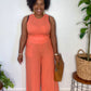 Preorder: Ribbed Tank & Wide Leg Pants Set
