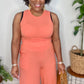 Preorder: Ribbed Tank & Wide Leg Pants Set